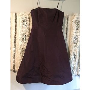 J. Crew Strapless Sadie Silk Faille dress